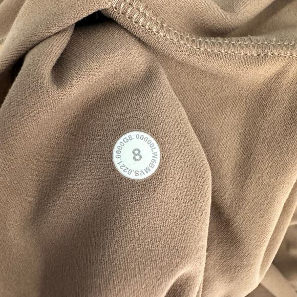 Lululemon Align Wide Leg Super High Rise Crop 23” in Cacao Size 8 - Picture 9 of 9